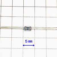 MFS1/4CC  1/4W 金属皮膜抵抗  小型品