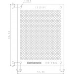ICB-93SG  ユニバーサル基板 95x72㎜ 片面 ガラスコンポジット