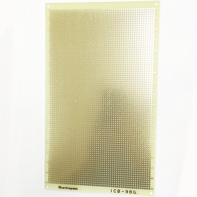 ICB-98G  ユニバーサル基板 232x137㎜ 片面 ガラスコンポジット