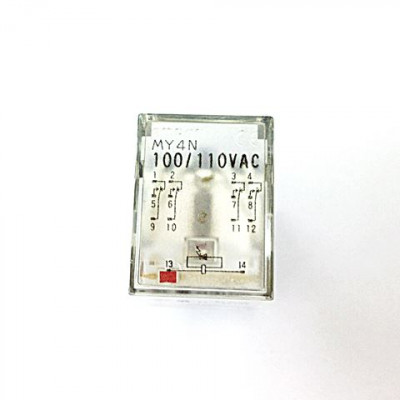 MY4N  AC100/110V  動作表示LED付  ミニパワーリレー